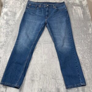 Levi's 511 Slim Fit Mens Size 38x30 Jeans Medium Wash Blue Denim